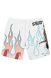 Black Flame Women Positioning Printing Pocket Shorts YLY192-4