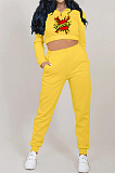 Light Purple Autumn And Winter Velvet Long Sleeve Stand Collar Zipper Fleece Carrot Pants Casual Sport Sets YMT6224-1