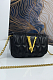 Golden Details Women's Top Quality Purse