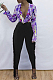 Black Cute Tassel High Waist Solid Color Bodycon Pants MTY6568-2
