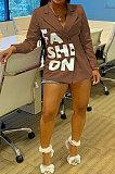 Light Green Autumn Winter Long Sleeve Small Suit OL Bodycon Double-Breasted  Jacket AYL88886-4