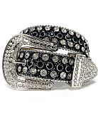 Golden Fully Loaded Rhinestone Belt Width 1..56inch