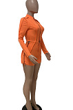 Black Autumn Winter Euramerican Women Bandage Lacing Hollow Out Long Sleeve Romper Shorts LD81027-2
