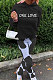 Black Casual Digital Letter Print Long Sleeve Hoodie Pencil Pants Sport Sets TK6140-4