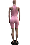 Light Gray Wholesale New Solid Color Slim Fitting Tank Jumpsuits YSH86243-1