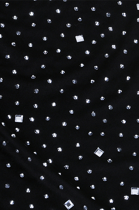 White Sexy Night Club Hot Drilling Crystal Long Dress K6013-3