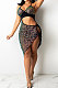 Black Women Irregular Halter Neck Strapless Sexy Mid Waist Pure Color Club Sequins Dew Waist Mini Dress YF9256-1