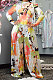 Orange Women Autumn Winter Long Sleeve T Shirts Wide Leg Pants Printing Pants Sets RMH8944-1