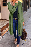 Grey Fashion Wholesale Long Sleeve Single-Breasted Sweater Cardigan  Coat SY8827-2