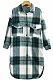Cotton Mixture Plaid Jacket ZQW471