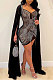 Silver Women Hot Drilling Perspectivity High Waist Bodycon Mini Dress K2203-2