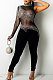 Black Women Fashion Sexy Casual Perspectivity Skinny Hot Drilling Bodycon Jumpsuits CCY9279-2