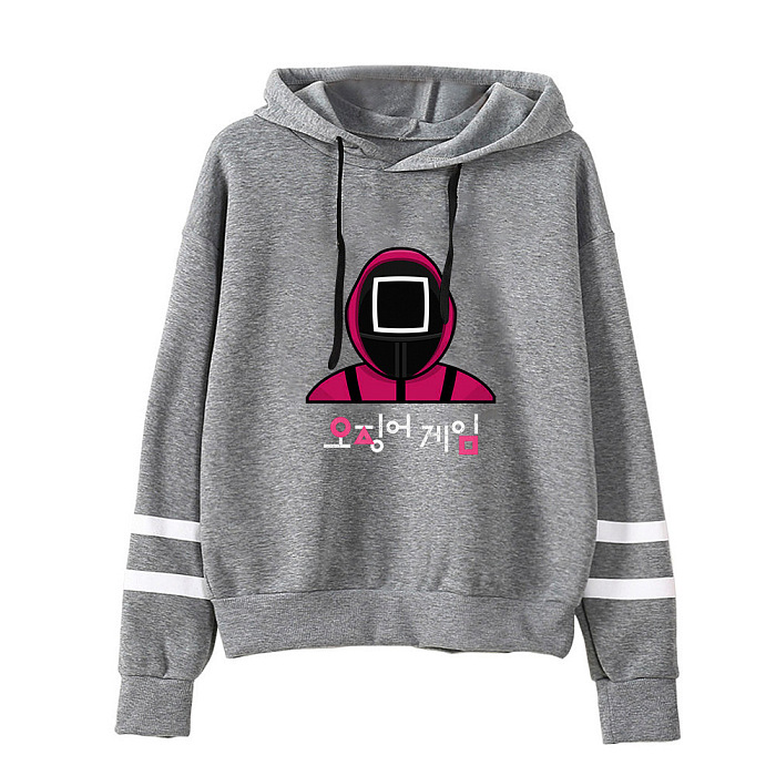 White Squid Game Parallel Bars Hoodie Tops Unisex HYC10542-1