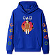 Blue Squid Game Fleece Casual Pullover Hoodie Tops Unisex PBQY20201125-3