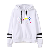 White Squid Game Parallel Bars Hoodie Tops Unisex HYC10542-1