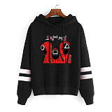 White Squid Game Parallel Bars Hoodie Tops Unisex HYC10542-1