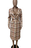 Autumn Winter Women Long Sleeve Cardigan Back Hollow Out Turn-Down Collar Coat LD81048