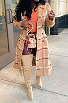 Autumn Winter Women Long Sleeve Cardigan Back Hollow Out Turn-Down Collar Coat LD81048