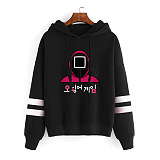 White Squid Game Parallel Bars Hoodie Tops Unisex HYC10542-1