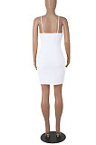 Pink Euramerican Backless Sexy Condole Belt Tied Hollow Out Mid Waist Tight Mini Dress WMZ2681-2
