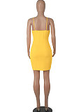 Black Euramerican Backless Sexy Condole Belt Tied Hollow Out Mid Waist Tight Mini Dress WMZ2681-1