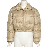 Women's Puffer High Neck Down Jacket