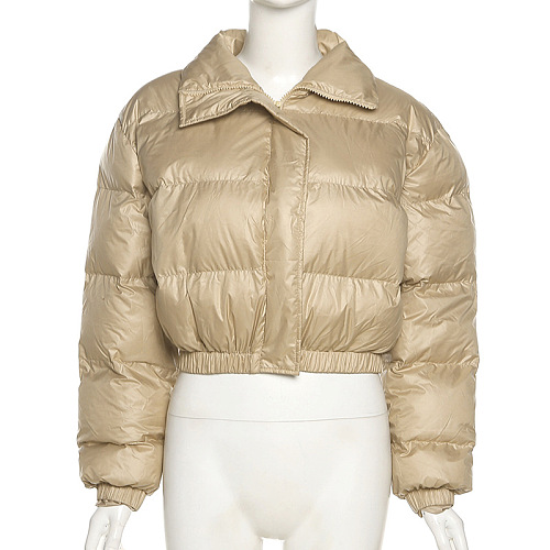 Women's Puffer High Neck Down Jacket