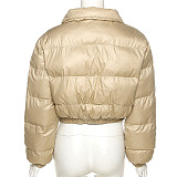 Women's Puffer High Neck Down Jacket