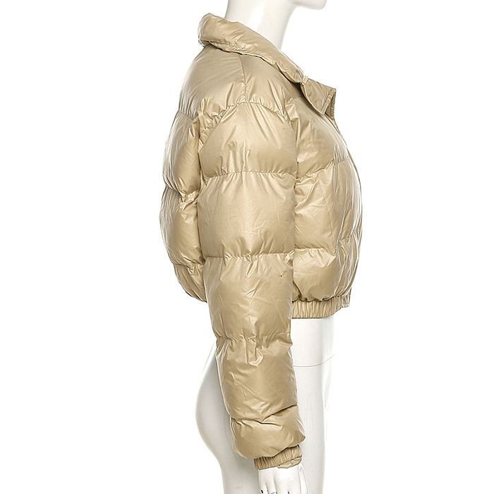 Women's Puffer High Neck Down Jacket