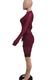 Black Euramerican Club Lady Mesh Spaghetti Tank Shorts Round Collar Pullover Ruffle Mini Dress Three Pieces WMZ2482-1