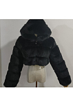 Artificial Puffer Furry Jacket