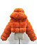 Artificial Puffer Furry Jacket