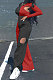 Red Women Sexy Fashion Casual Spliced Hollow Out Pants Sets AYQ88015-3