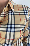 Plaid Shirt & Pants Set