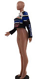 SUPER WHOLESALE|Green Black Simple New Design Printed Long Sleeve  Jakcet LSZ9060-1