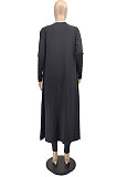 Pea Green Wholesale Women's Condole Belt Strapless Jumpsuits+Cardigan Long Coat MTY6590-2