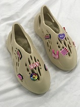 Apricot Euramerican Hole Hole Shoes Hollow Out Beach Sandls XLXC01-1