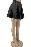 Wholesale Women's PU Leather Sexy Mini Skirts DN8653