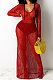 Euramerican Hollow Out Perspectivity Mesh Spaghetti Solid Color Long Dress QQM4230