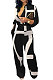 Women Cardigan Printing Tied Casual Jumpsuits LD8615