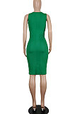 Women Sexy Trendy Perspectivity Cross Halter Neck Sleeveless Mini Dress SH8104