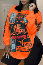 Sexy Euramerican Fashion Printing Plus Shorts Sets MLL136