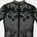 Euramerican Trendy Sexy Perspectivity Bling Bling Skinny Mid Waist Hip Mini Dress NO Underwear CCY9530