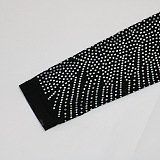 Euramerican Trendy Sexy Perspectivity Bling Bling Skinny Mid Waist Hip Mini Dress NO Underwear CCY9530