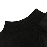 Euramerican Women Solid Color Long Sleeve Hollow Out Irregular Bandage Mini Dress XZ5558