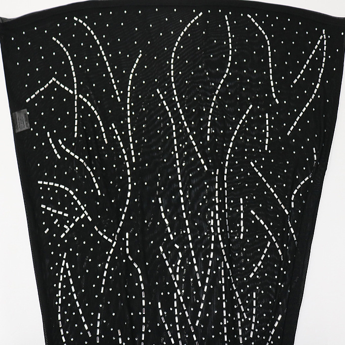 Fashion Sexy Perspectivity Bling Bling Bodycon Long Dress NO Underwear CCY9581