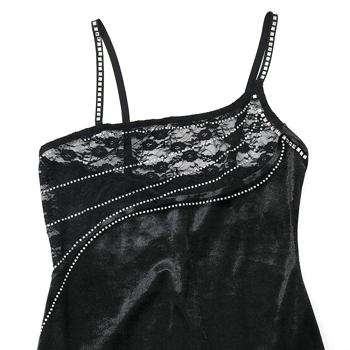 Euramerican Fashion Sexy Condole Belt Bling Bling Hip Backless Irregular Split Mini Dress CCY9589