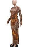Fashion Sexy Mesh Spaghetti Perspectivity Backless Bandage Split Long Dress CCY9596