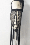 Euramerican Holiday Knit Hip Hollow Out Long Tassel Skirts CYBK0109