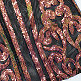 Fashion Sexy Condole Belt Strapless Hollow Out Perspectivity Dew Waist Mini Dress No Underwear CCY9591